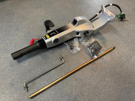 Honda tiller handle with trolling function